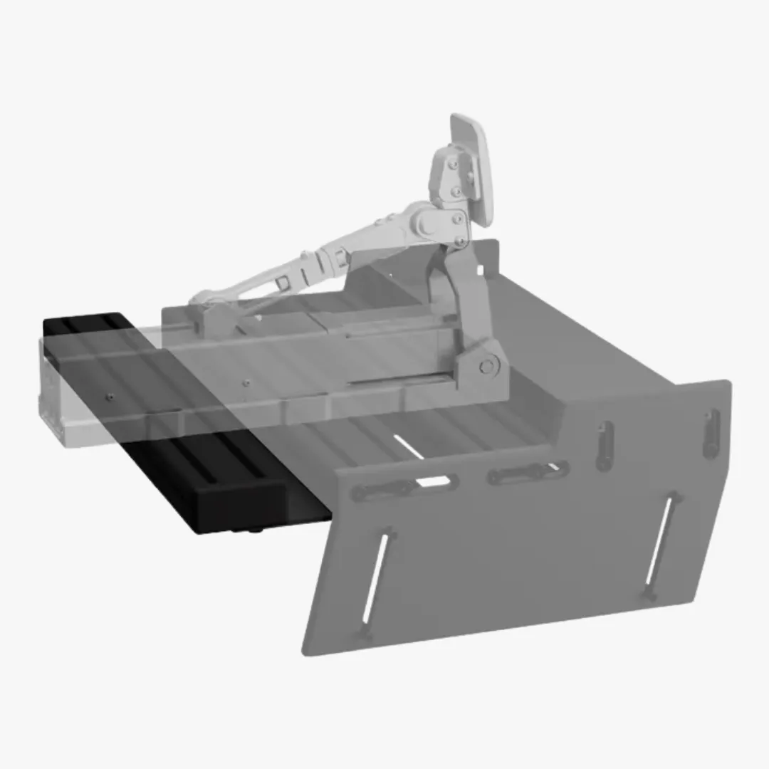 Sabelt adapterfäste för aktiv pedal
