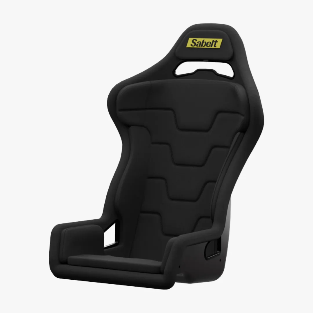 Sabelt SRS-1 racingstol – djupsvart