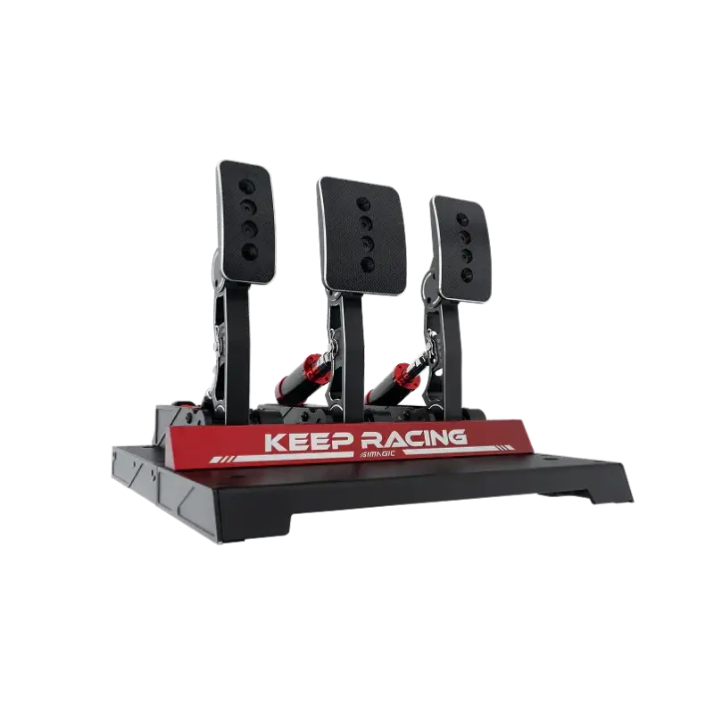 Simagic P1000 modular pedal set with 3 pedals