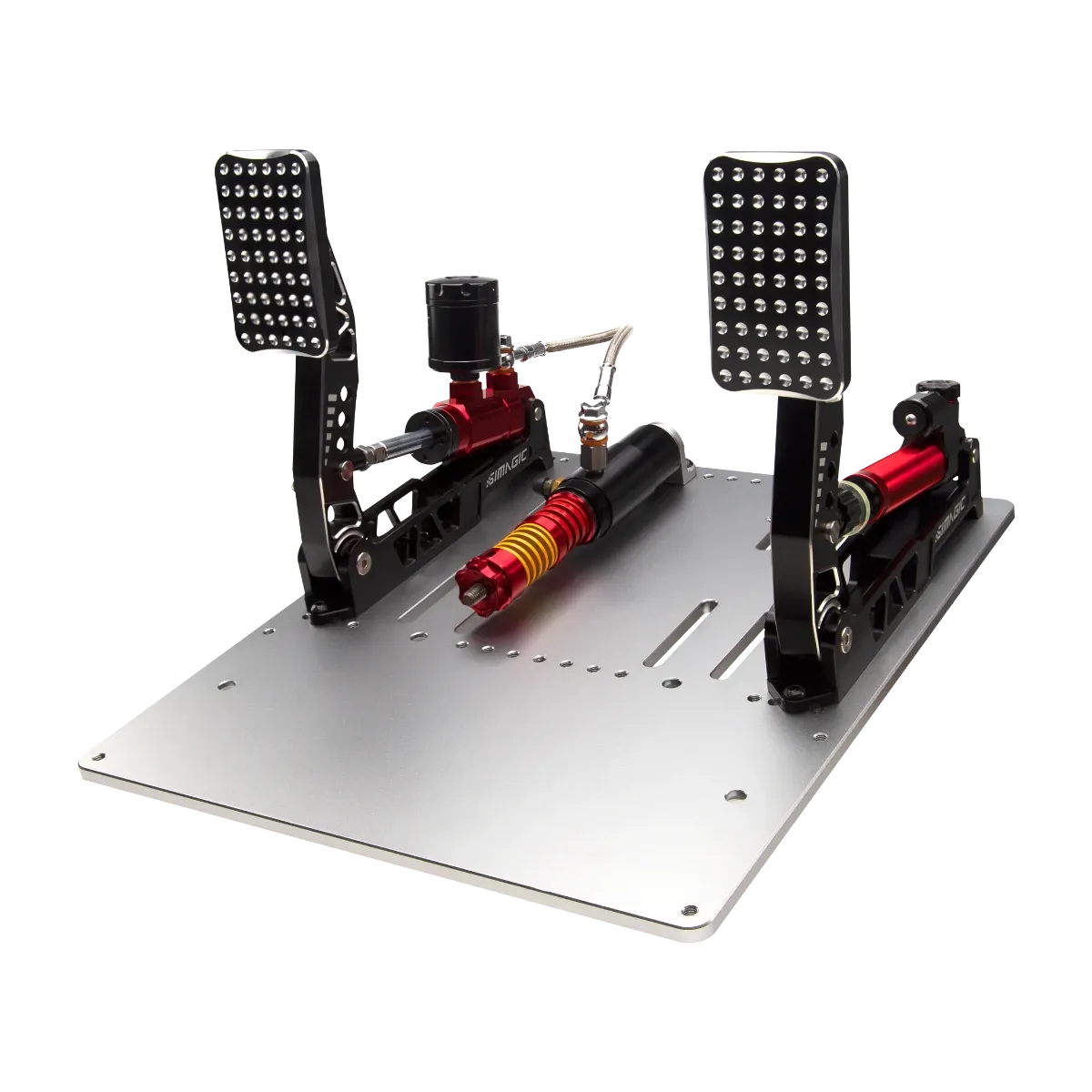 Simagic P2000 hydrauliskt 100kg pedalset med 2 pedaler