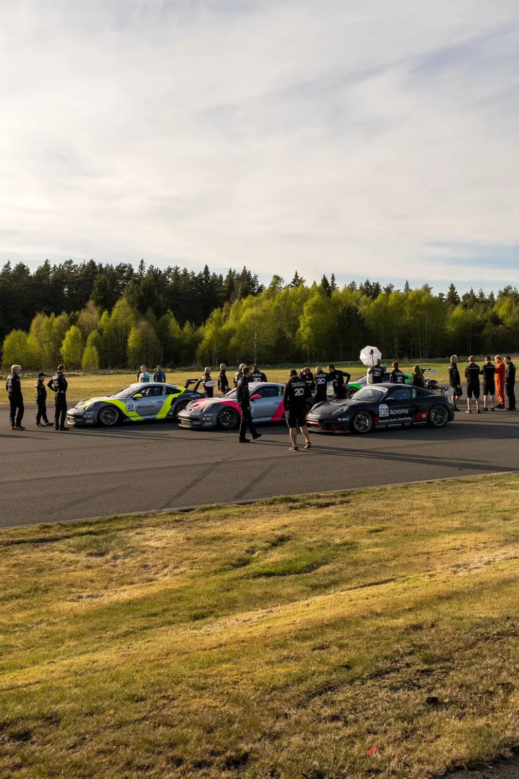 RaceLoop sim racing activation at Anderstorp Raceway