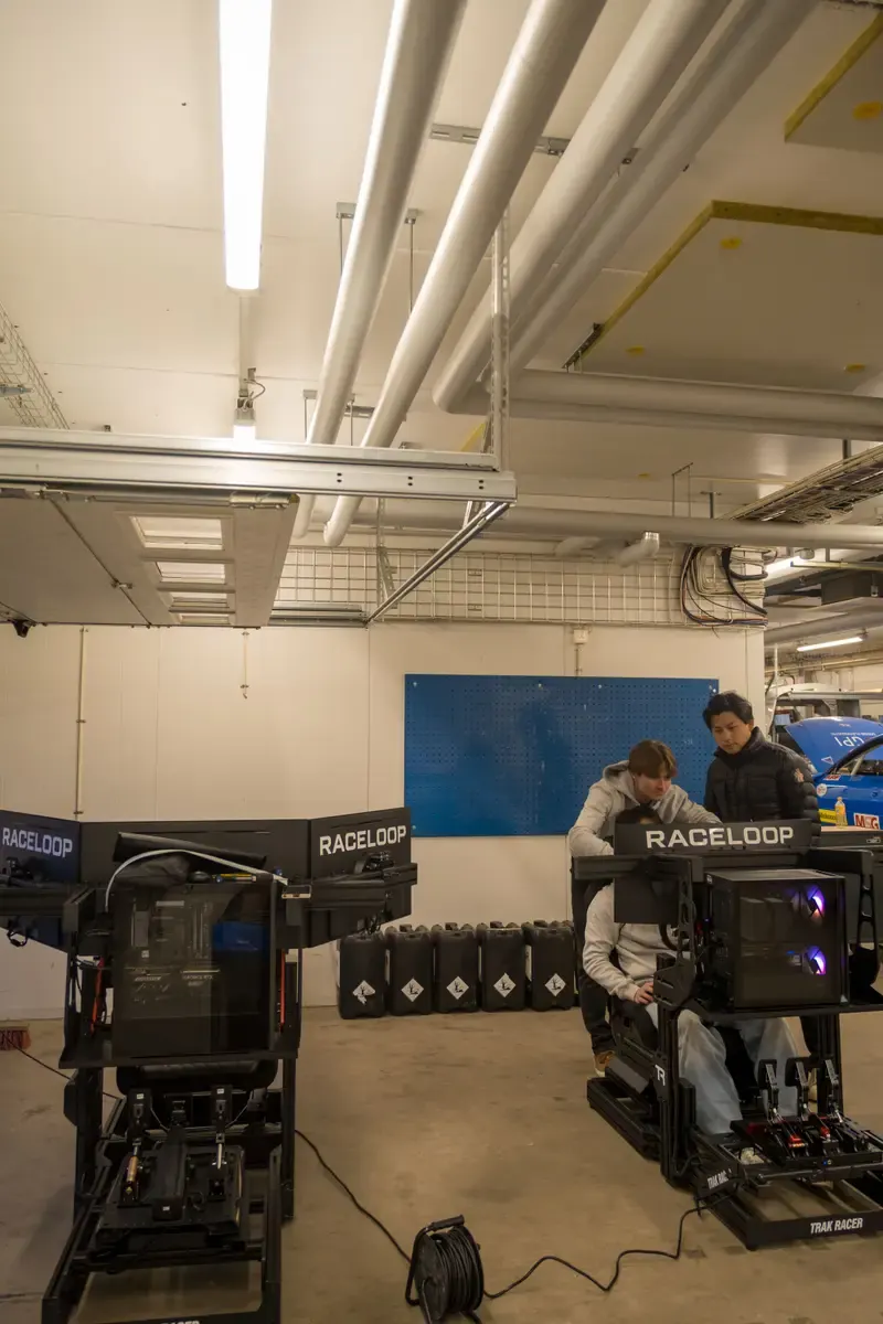 RaceLoop sim racing-aktivering på Gelleråsen Arena