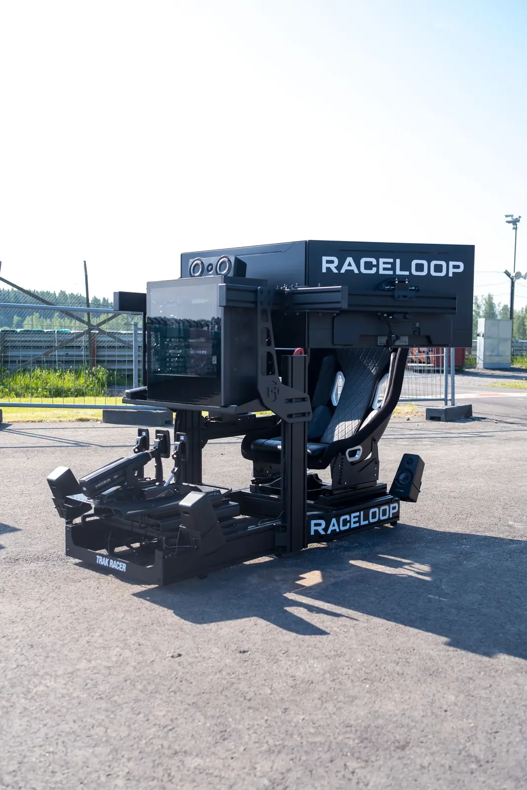 RaceLoop rig — Studio Steg 1