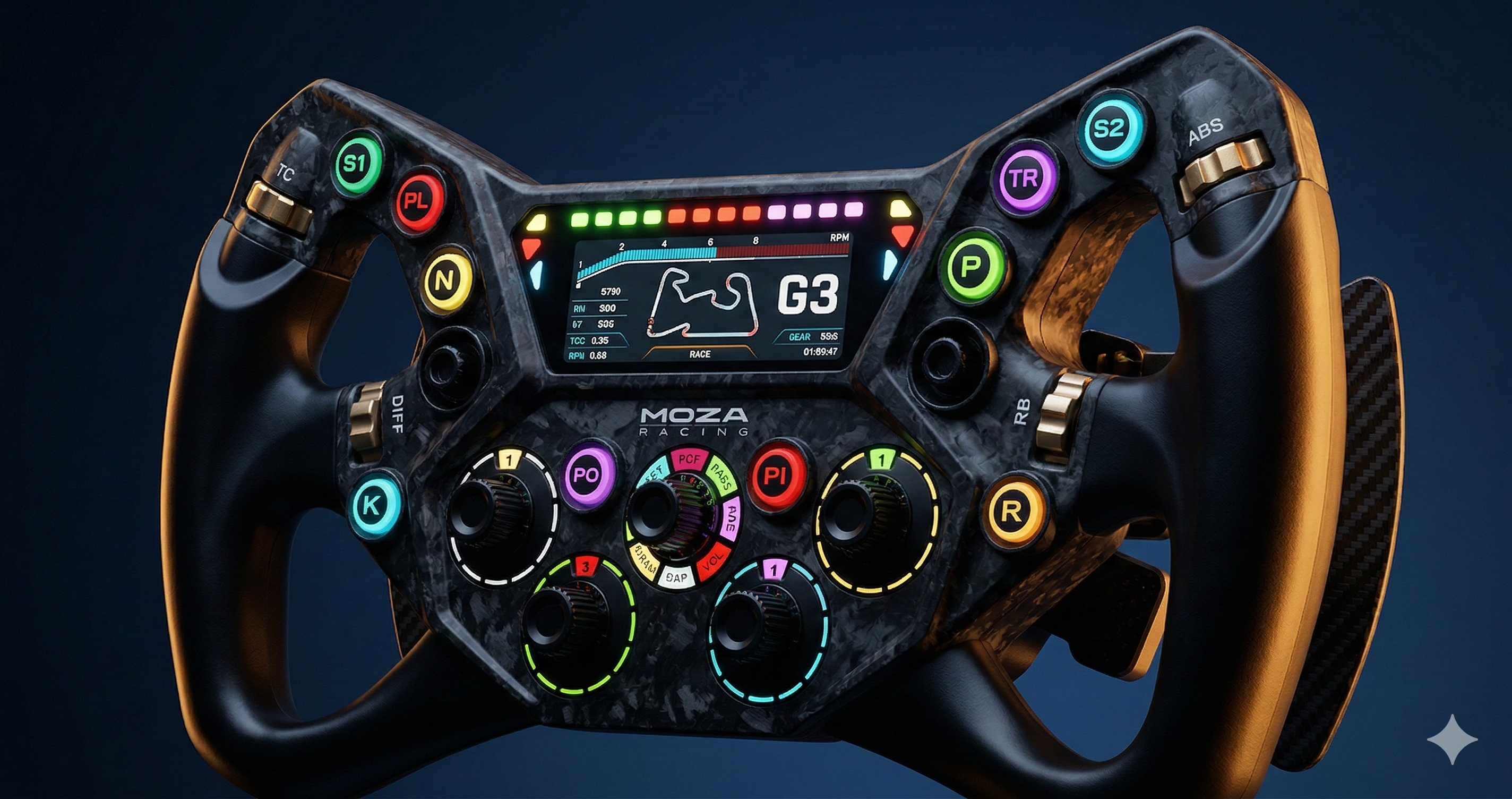 Professional sim racing package — full motion rig (coming soon)