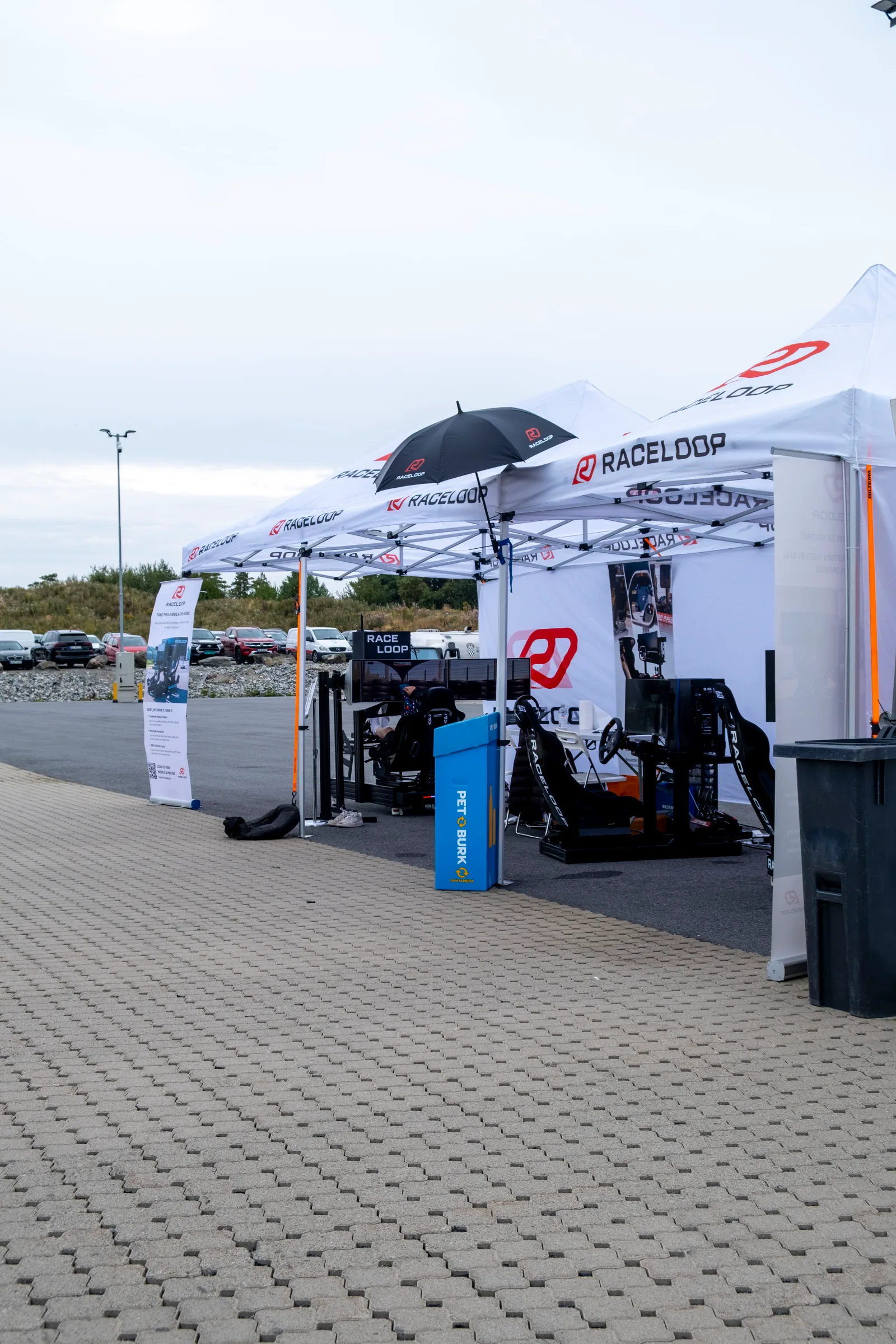 RaceLoop sim racing-aktivering på Rudskogen Motorsenter